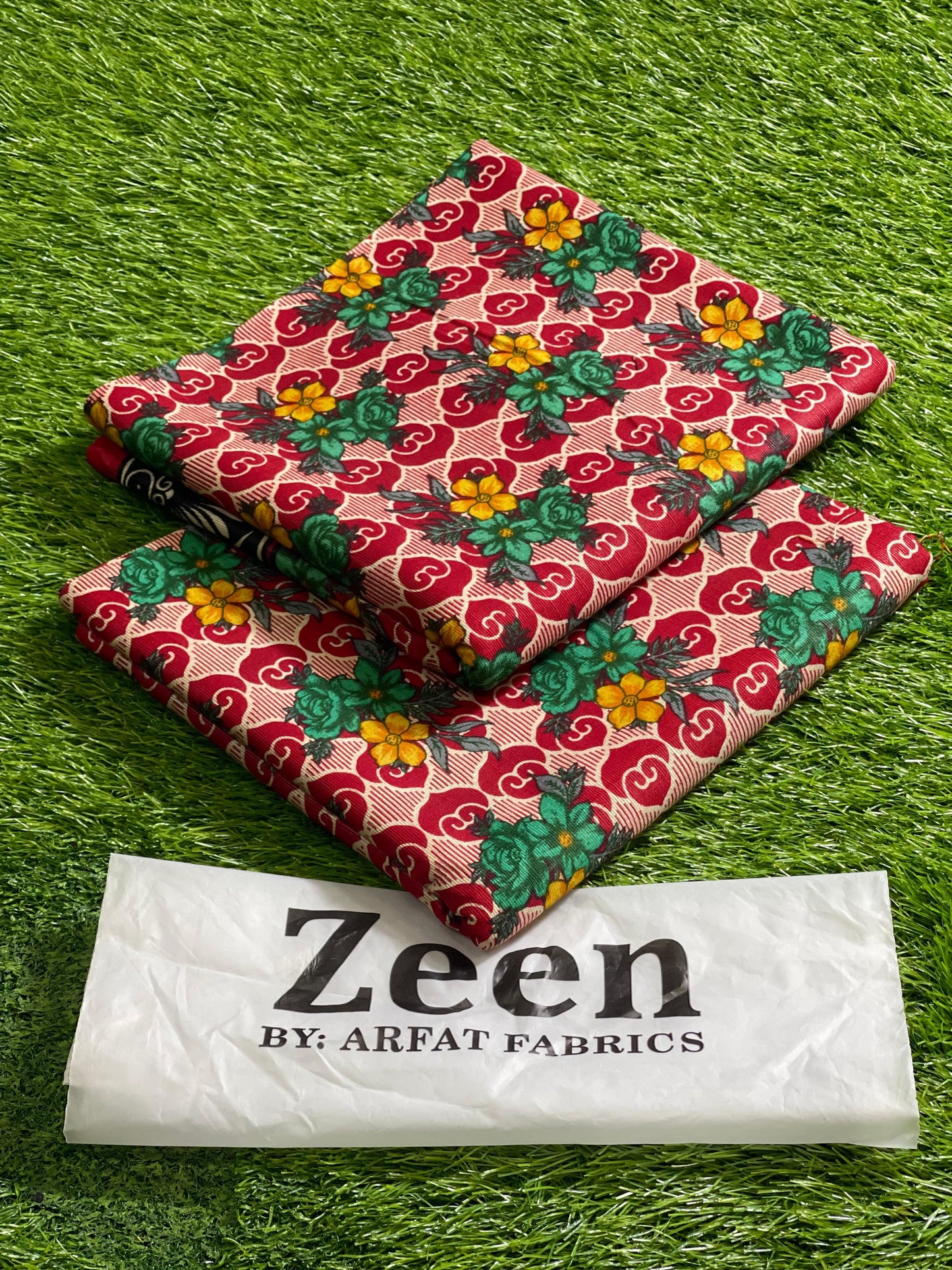ZEEN BY ARFAT | 2 PIECE | SOFT KHADDAR | PRINTED ALLOVER