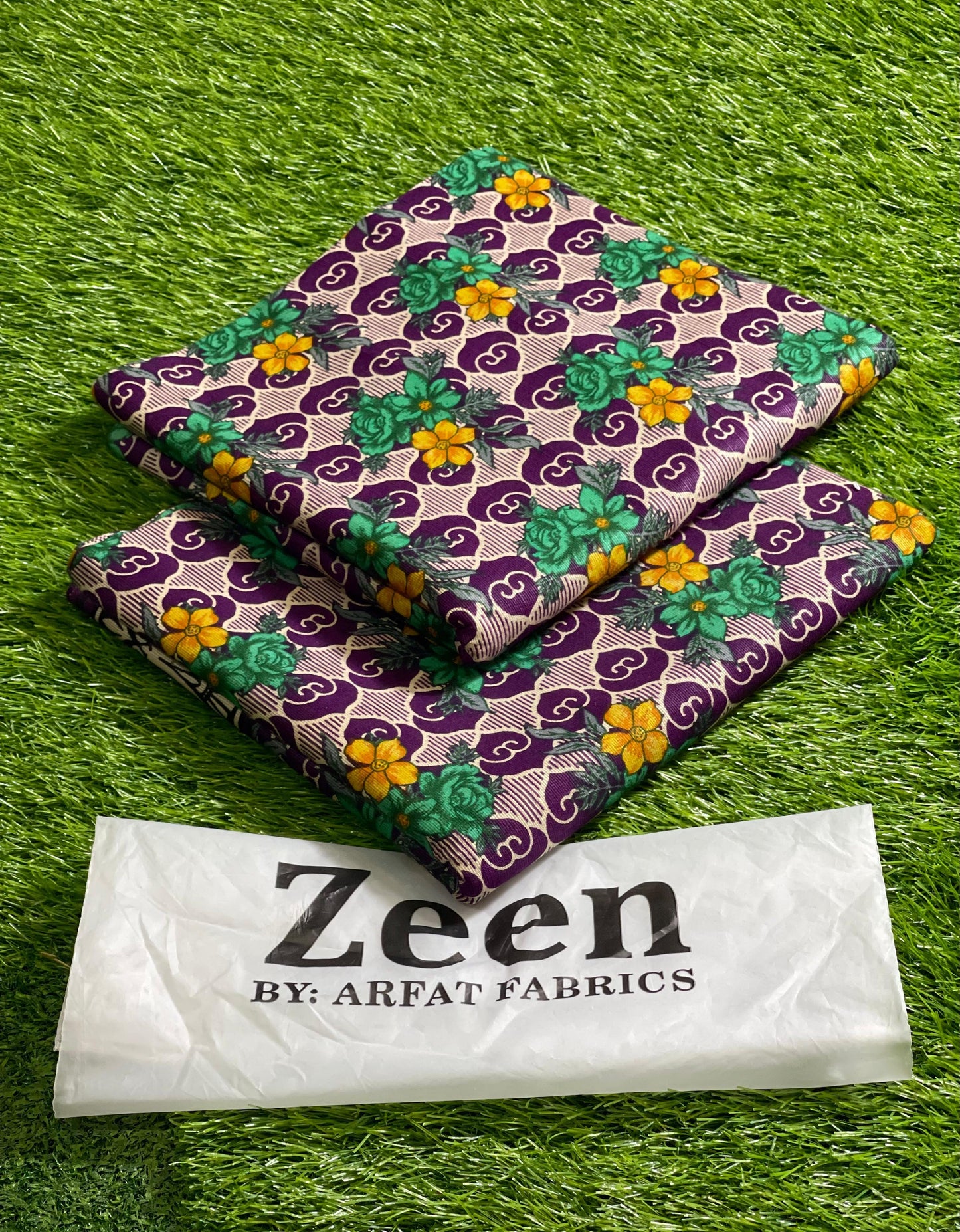 ZEEN BY ARFAT | 2 PIECE | SOFT KHADDAR | PRINTED ALLOVER