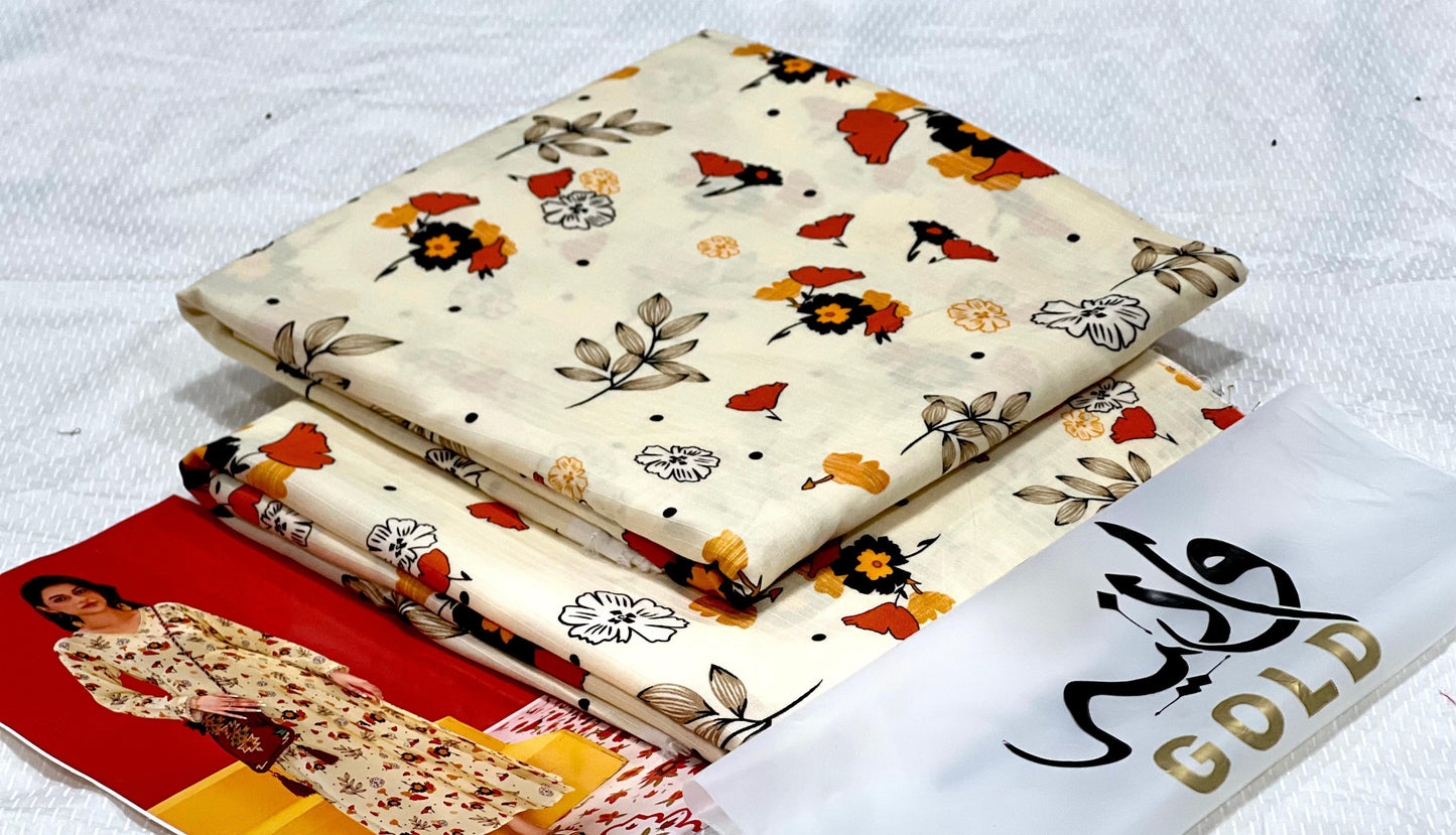 WANIA GOLD | ORIGINAL | DORIA LINEN | 2 PIECE