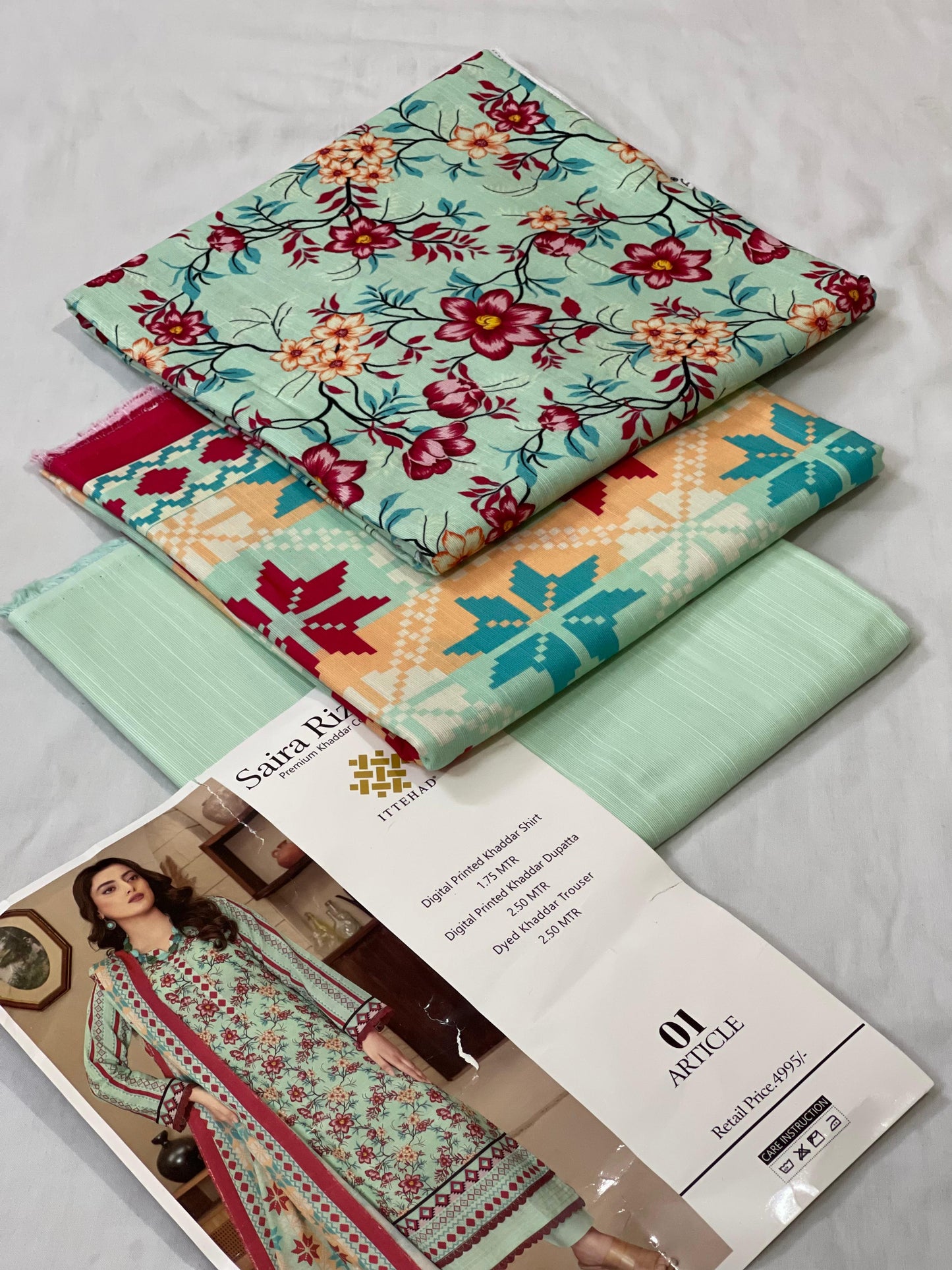 ITTEHAD | KHADDAR | 3PIECE COLLECTION | ORIGINAL π―