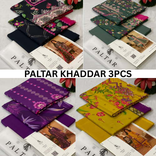 PALTAR KHADDAR 3 PIECE