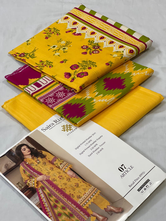 ITTEHAD | KHADDAR | 3PIECE COLLECTION | ORIGINAL 💯