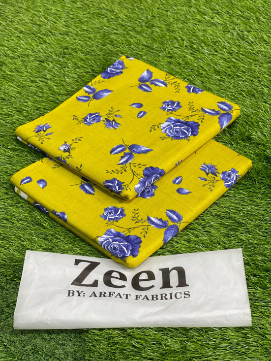 ZEEN BY ARFAT | 2 PIECE | SOFT KHADDAR | PRINTED ALLOVER