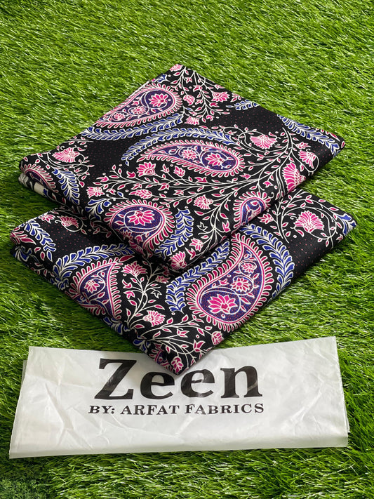 ZEEN BY ARFAT | 2 PIECE | SOFT KHADDAR | PRINTED ALLOVER