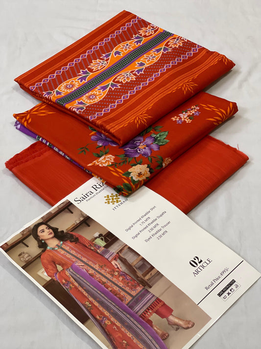 ITTEHAD | KHADDAR | 3PIECE COLLECTION | ORIGINAL 💯