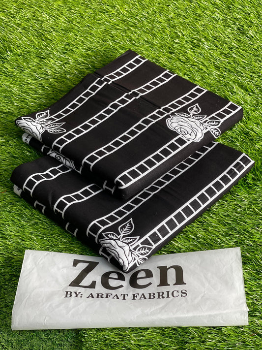 ZEEN BY ARFAT | 2 PIECE | SOFT KHADDAR | PRINTED ALLOVER
