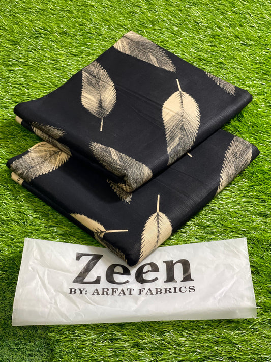 ZEEN BY ARFAT | 2 PIECE | SOFT KHADDAR | PRINTED ALLOVER