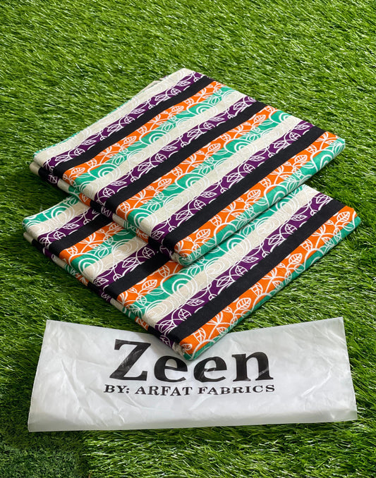 ZEEN BY ARFAT | 2 PIECE | SOFT KHADDAR | PRINTED ALLOVER