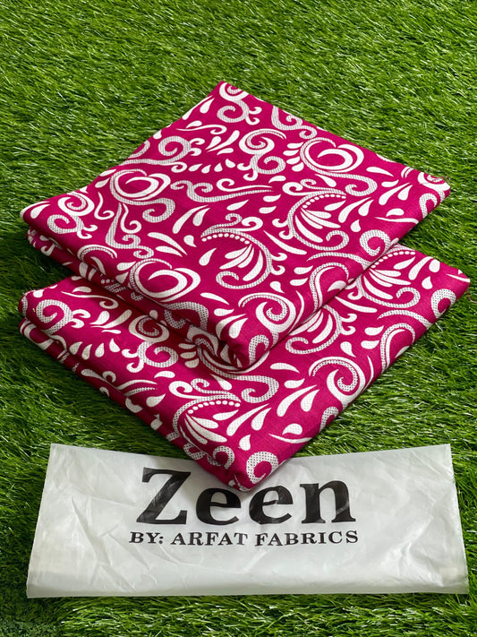 ZEEN BY ARFAT | 2 PIECE | SOFT KHADDAR | PRINTED ALLOVER