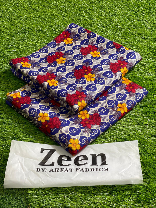 ZEEN BY ARFAT | 2 PIECE | SOFT KHADDAR | PRINTED ALLOVER