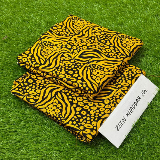 ZEEN BY ARFAT | 2 PIECE | SOFT KHADDAR | PRINTED ALLOVER