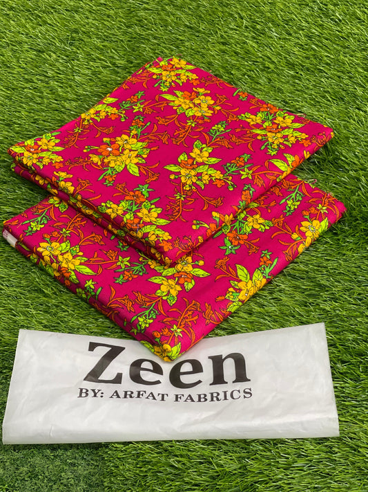 ZEEN BY ARFAT | 2 PIECE | SOFT KHADDAR | PRINTED ALLOVER