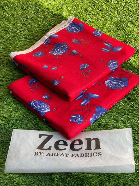 ZEEN BY ARFAT | 2 PIECE | SOFT KHADDAR | PRINTED ALLOVER